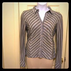 Rag Striped Tailored Shirt